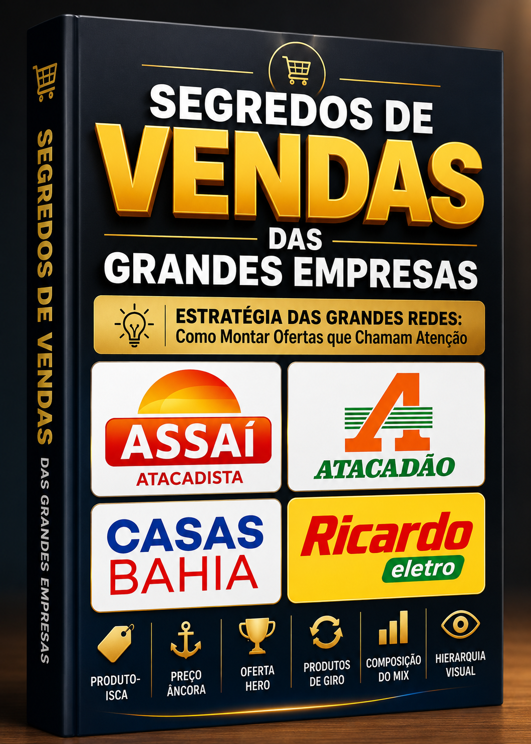 Capa do bônus Segredos de Vendas das Grandes Empresas